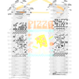 ピザ愛好家 ピザピース タンクトップ - Kawaiitshirt