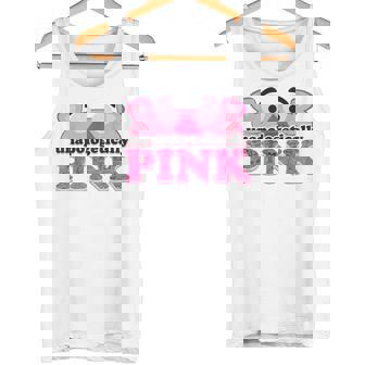 ピンクパンサー Unapologeically ピンク タンクトップ - Kawaiitshirt