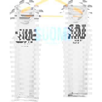 フィンランド スオミ ホッケー アンティーク調 ヴィンテージ レトロ タンクトップ - Kawaiitshirt