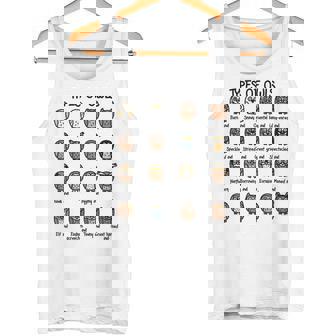 フクロウのコレクションタイプ かわいいフクロウ愛好家向け タンクトップ - Kawaiitshirt