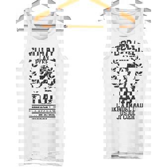 フットボール選手 お父さんみたいな 普通のお父さん ただクーラー タンクトップ - Kawaiitshirt