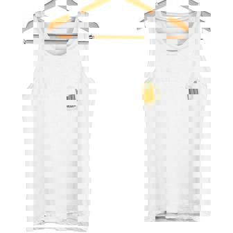 バックプリント フライデー エボリューション ウィークリー カレンダー ビール付き タンクトップ - Kawaiitshirt