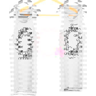 フラダンス フラ レッスン用 Aloha アロハ トロピカル ハワイ Hawaii ハイビスカス ハワイアン 南国 花 長袖tシャツ タンクトップ - Kawaiitshirt
