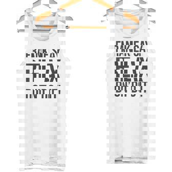 フランキー・セイ・リラックス、やらないで タンクトップ - Kawaiitshirt