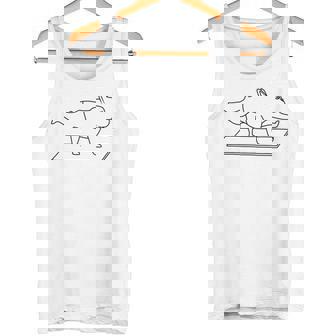 フレンチブルドッグ ヨガ 犬 Frenchie タンクトップ - Kawaiitshirt