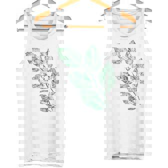 ブナの葉 植物 自然と森林 木のグラフィックス タンクトップ - Kawaiitshirt