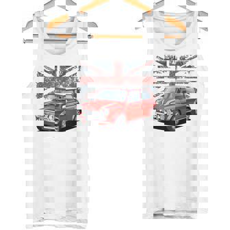 ブリティッシュクラシックカー レッドミニスポーツカー タンクトップ - Kawaiitshirt