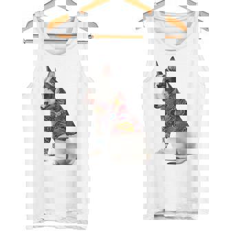 ブルテリア犬 日本龍 タトゥー入り イレズミ タンクトップ - Kawaiitshirt