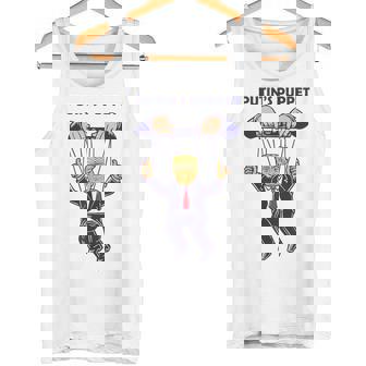 プーチンの操り人形トランプはロシアの資産政治パロディです タンクトップ - Kawaiitshirt