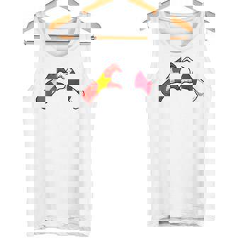 ベトナム日本国旗 ベトナムの日本のハート タンクトップ - Kawaiitshirt