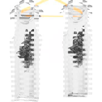 ベルギーシェパード 犬 グラフィック ペットアート ベルギーシェパード タンクトップ - Kawaiitshirt