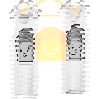 ベーカリー パン ブリオッシュ シンプルでミニマルなユーモア ブリオッシュ タンクトップ - Kawaiitshirt