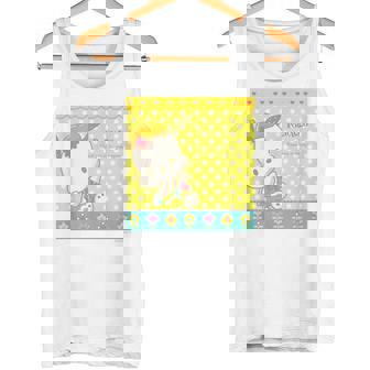 ポチャッコ Thank You 【バレンタインギフトにおすすめ！】 タンクトップ - Kawaiitshirt