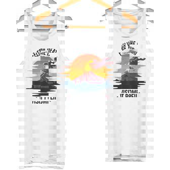 ポンペイ訪問 面白いローマの歴史 タンクトップ - Kawaiitshirt