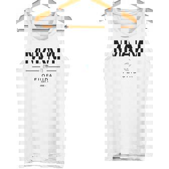 マイアミ フロリダ マイアミ旅行 ヴィンテージ マイアミ フロリダ ギフト タンクトップ - Kawaiitshirt