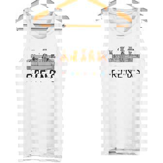 マイ・フレンズ、エアデール・テリア タンクトップ - Kawaiitshirt