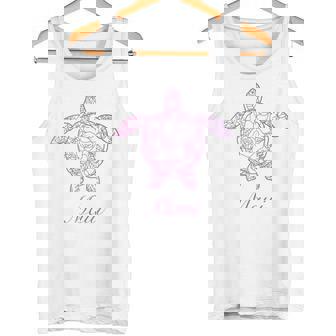 マウイ ウミガメ ハワイ Hi ハワイアン トライバル タートル ホヌ キュート タンクトップ - Kawaiitshirt