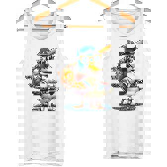 マガモのアヒル 野球愛好家 アヒル 野球 タンクトップ - Kawaiitshirt