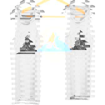 マッターホルン山 ツェルマット ハイキング スイス ギフト 長袖tシャツ タンクトップ - Kawaiitshirt