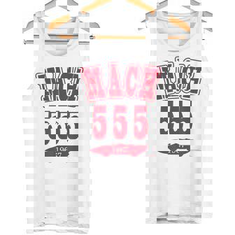 マッハgogogo カレッジデザイン タンクトップ - Kawaiitshirt