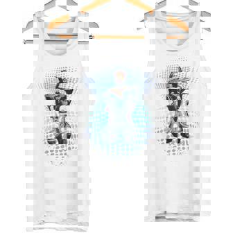 マービンゲイ_002_Back Printed タンクトップ - Kawaiitshirt