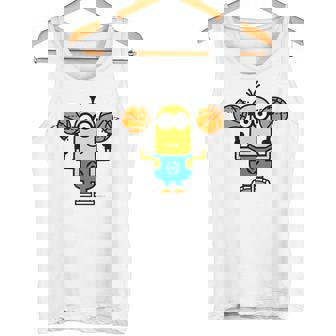 ミニオン Basket Ball Kevindouble Ball タンクトップ - Kawaiitshirt