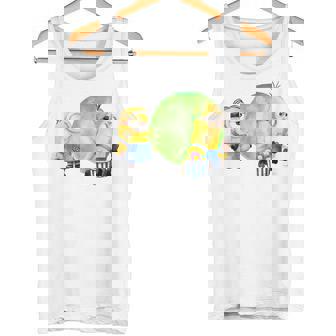 ミニオン Water Colorballoongum Green タンクトップ - Kawaiitshirt