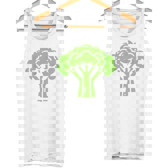 ミニマリスト かわいい ブロッコリー シンプルな野菜 ブロッコリー タンクトップ - Kawaiitshirt