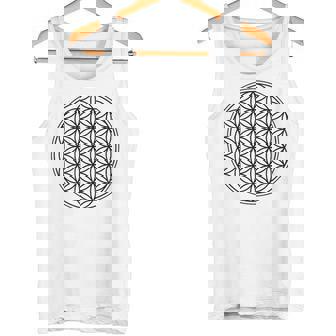 ミニマリスト フラワー オブ ライフ タンクトップ - Kawaiitshirt