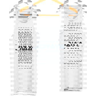 ミニマリストシティ リトアニアモダンジョナバ タンクトップ - Kawaiitshirt