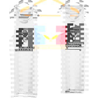 ミリタリー サンミッシェル 守護空挺部隊 フランス軍 長袖tシャツ タンクトップ - Kawaiitshirt