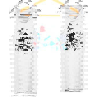 メリークリスマス アストロボット ファニースウェットシャツ タンクトップ - Kawaiitshirt