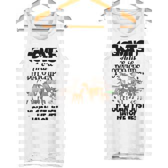 ヤギの恋人たちのためのヤギシャツ 農場アパレル ミームパンファニーヤギ 長袖tシャツ タンクトップ - Kawaiitshirt