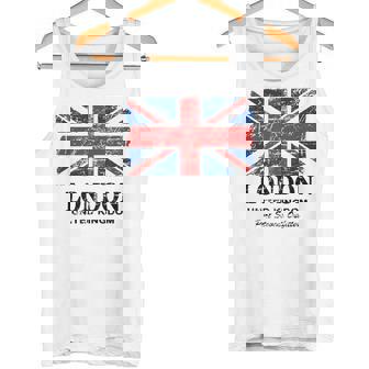 ユニオンジャック 英国の国旗 グレートブリテン ロンドン Union Jack タンクトップ - Kawaiitshirt