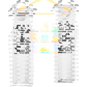 ヨガ動物のポジション 長袖tシャツ タンクトップ - Kawaiitshirt