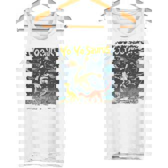 ヨーヨーザウルスファニーヨーヨー時代 長袖tシャツ タンクトップ - Kawaiitshirt