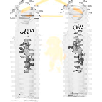 ラブラドールレトリバー 犬用筋肉トレーニング ダンベル付き タンクトップ - Kawaiitshirt