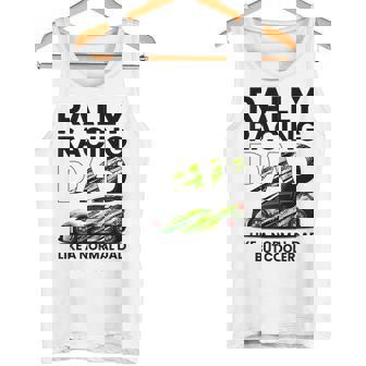 メンズ ラリーレース 父 ファニー ラリーカー レーシング お父さん タンクトップ - Kawaiitshirt