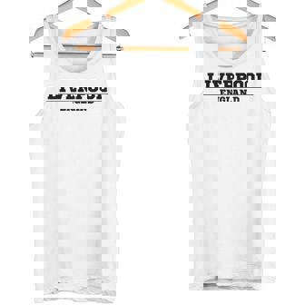 リバプール イングランド ヴィンテージ リバプール タンクトップ - Kawaiitshirt