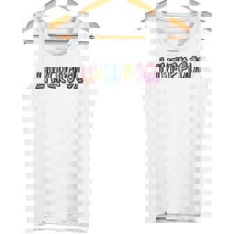 リバプールイングランド リバプールグラフィック タンクトップ - Kawaiitshirt