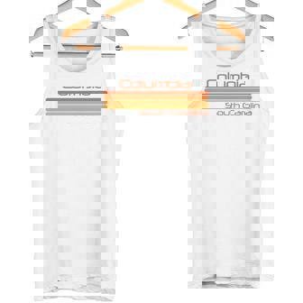 レトロ コロンビア サウスカロライナ 長袖tシャツ タンクトップ - Kawaiitshirt