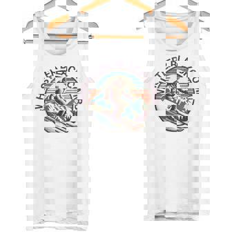 レトロ ヴィンテージ ウィスラー ブラッコム カナダ スキー リゾート 冬 タンクトップ - Kawaiitshirt