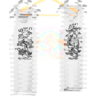 レトロ ヴィンテージ ブライトン ユタ スキー リゾート ウィンタースキー 長袖tシャツ タンクトップ - Kawaiitshirt