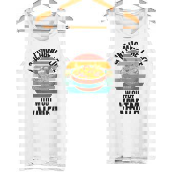 レトロでかわいいヴァタパ ワタパなしでは人生は想像できない。 タンクトップ - Kawaiitshirt