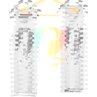 レトロなビンテージデザインのバーニーズマウンテンドッグ 長袖tシャツ タンクトップ - Kawaiitshirt