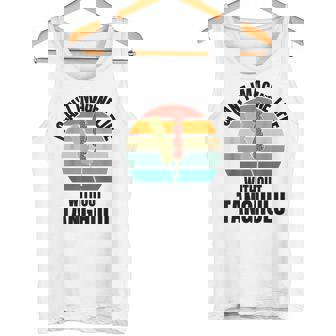 レトロタングル「Tanghuluなしでは人生は想像できない」 タンクトップ - Kawaiitshirt