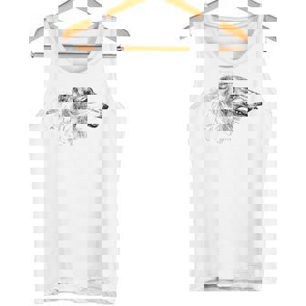 ロシアンハウンドドッグ ボルゾイ タンクトップ - Kawaiitshirt