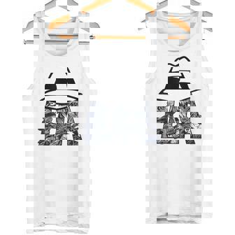 メンズ ローライダーハット La チカノ チョロ ロサンゼルス ローライダー タンクトップ - Kawaiitshirt