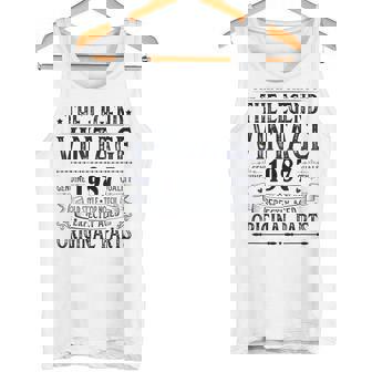 ヴィンテージ 1987 メンズ 限定版 Bday 1987 誕生日 タンクトップ - Kawaiitshirt