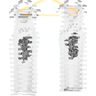 ヴィンテージ Hd オートバイtwin ショベルヘッド エンジン ドローイング バイカー タンクトップ - Kawaiitshirt